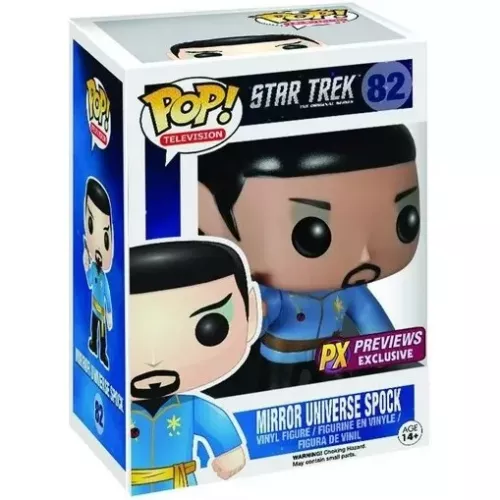 Funko Pop! Mirror Universe Spock #82 Star Trek The Original Series Box