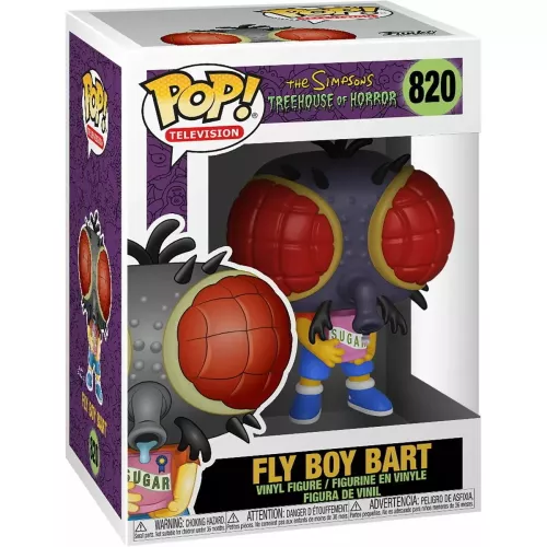 Funko Pop! Fly Boy Bart #820 The Simpsons Treehouse of Horror Box