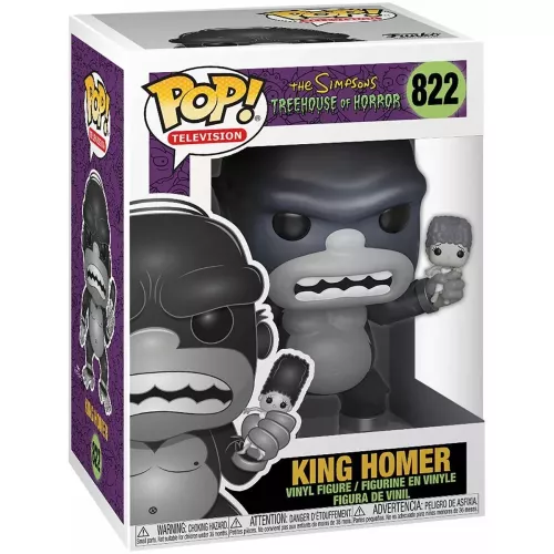 Funko Pop! King Homer #822 The Simpsons Treehouse of Horror Box