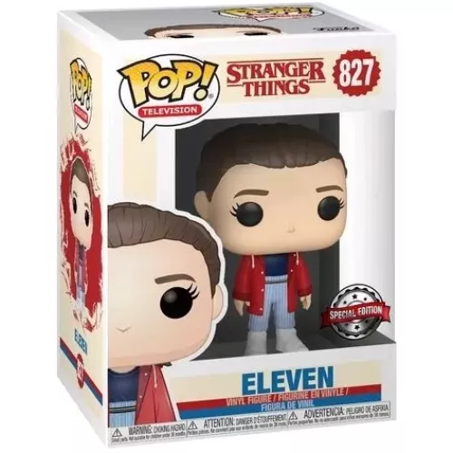 Funko Pop! Eleven #827 Slicker Jacket Stranger Things Box