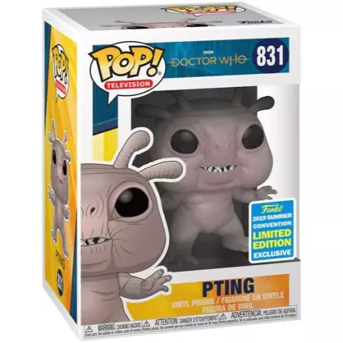 Funko Pop! Pting #831 BBC Doctor Who Television Vinyl Figure Box