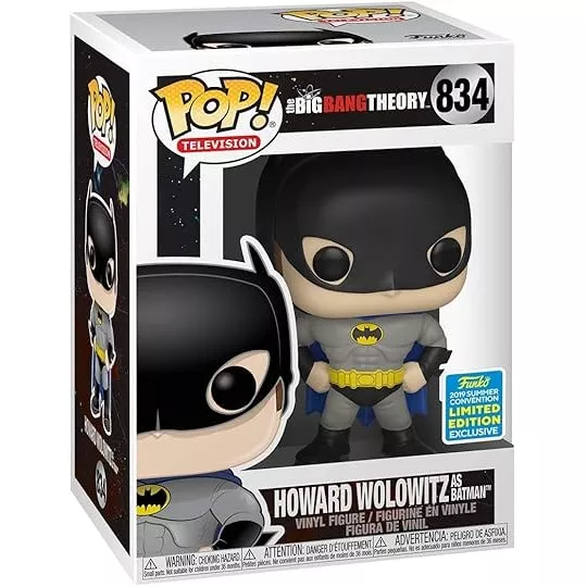 Howard Wolowitz as Batman Box
