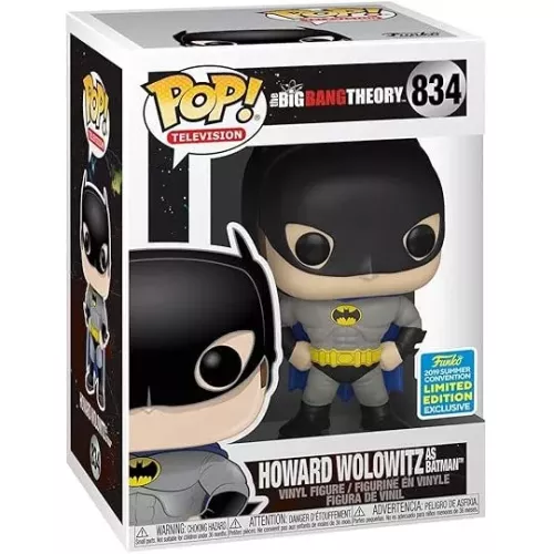 Funko Pop! Howard Wolowitz as Batman #834 The Big Bang Theory Box