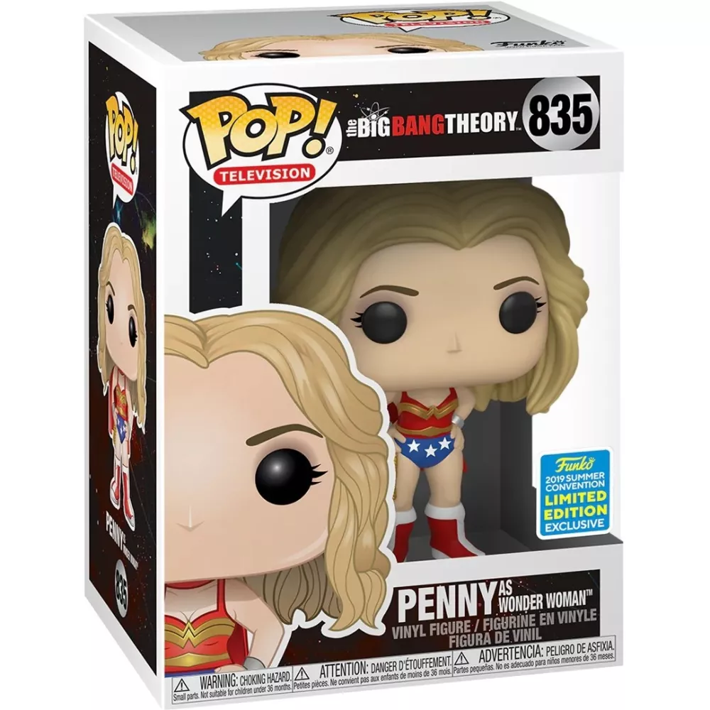 Penny as Wonder Woman Box