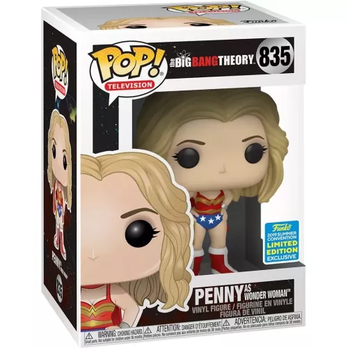 Funko Pop! Penny as Wonder Woman #835 The Big Bang Theory Box