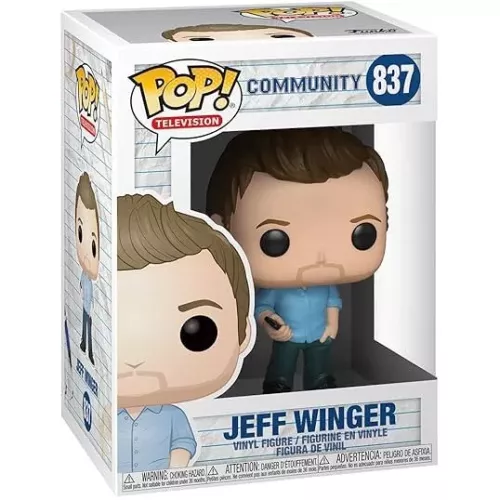 Funko Pop! Jeff Winger #837 Community Television Vinyl Figure Box