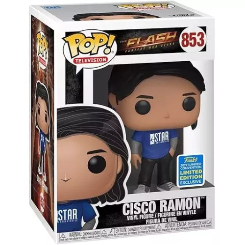 Funko Pop! Cisco Ramon #853 The Flash Fastest Man Alive Box