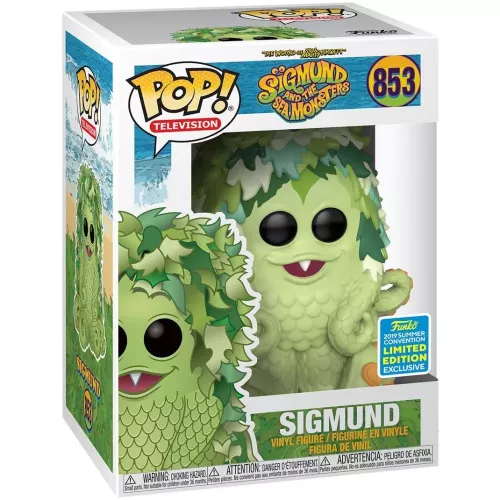 Funko Pop! Sigmund #853 The World of Sid & Marty Krofft Sigmund and the Sea Monsters Box