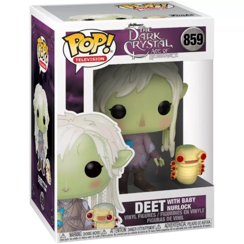 Funko Pop! Deet with Baby Nurlock #859 Jim Henson's The Dark Crystal Age of Resistance Box