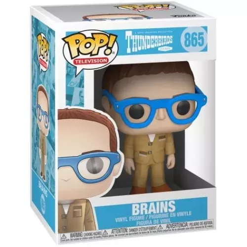Funko Pop! Brains #865 A Gerry Anderson Production Thunderbirds Classic Box