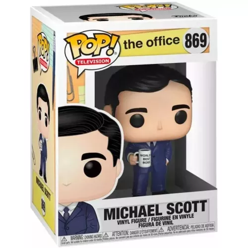 Funko Pop! Michael Scott #869 The Office Television Box