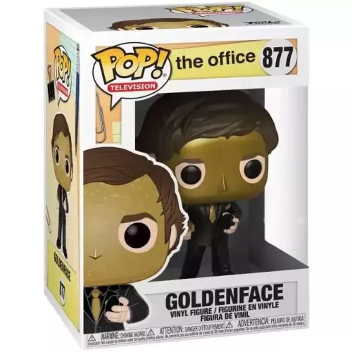 Funko Pop! Goldenface #877 The Office Television Vinyl Figure Box