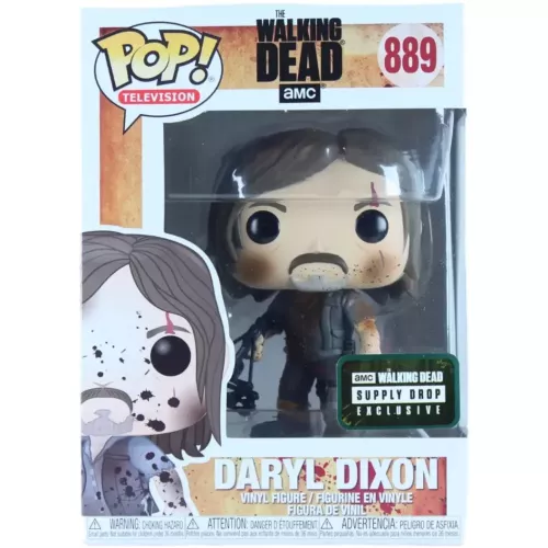 Funko Pop! Daryl Dixon #889 Bloody The Walking Dead AMC Box