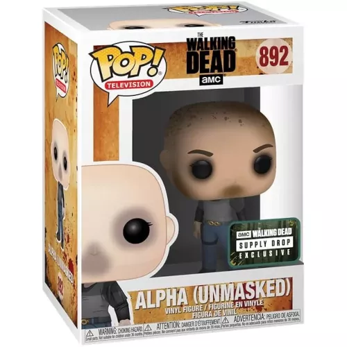 Funko Pop! Alpha (Unmasked) #892 The Walking Dead AMC Box