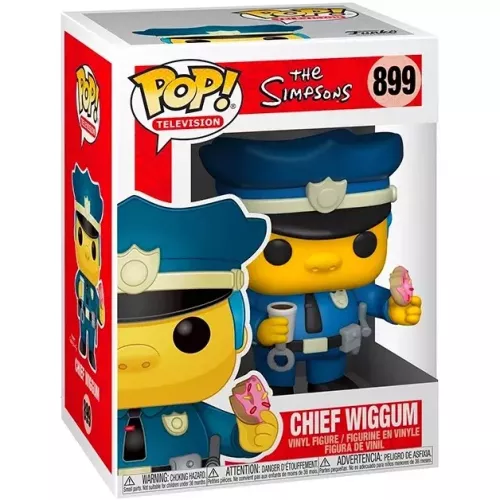 Funko Pop! Chief Wiggum #899 The Simpsons Television Box