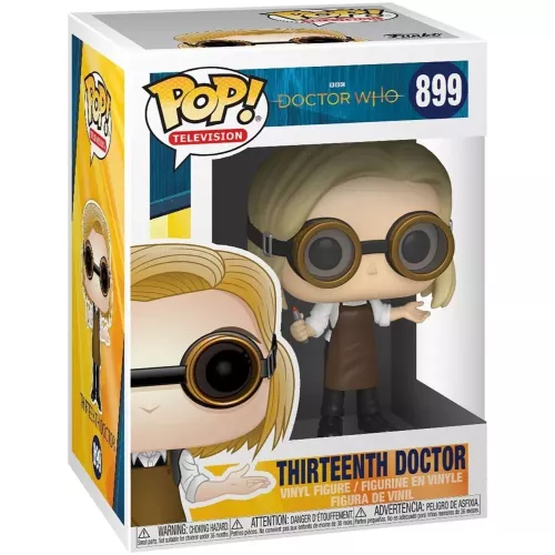 Funko Pop! Thirteenth Doctor #899 with Goggles BBC Doctor Who Box