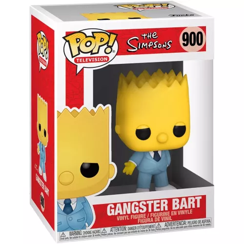 Funko Pop! Gangster Bart #900 The Simpsons Television Box