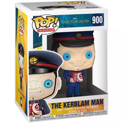 Funko Pop! The Kerblam Man #900 BBC Doctor Who Television Box