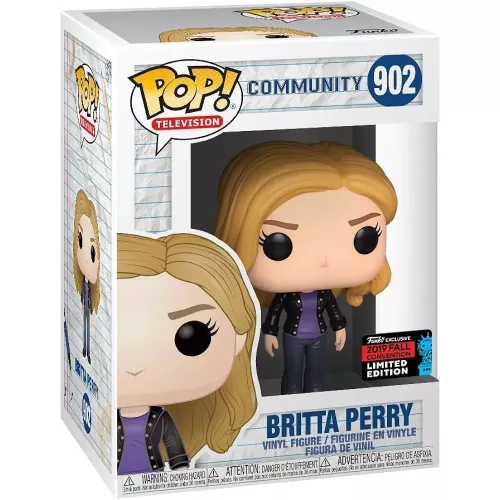 Funko Pop! Britta Perry #902 Community Television Vinyl Figure Box