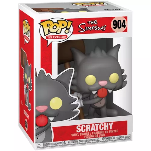 Funko Pop! Scratchy #904 The Simpsons Television Vinyl Figure Box