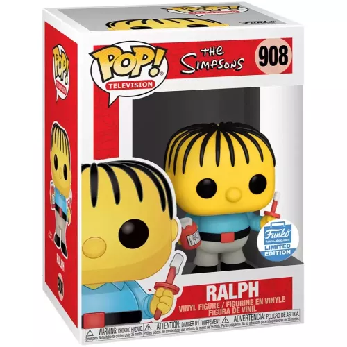 Funko Pop! Ralph #908 The Simpsons Television Vinyl Figure Box