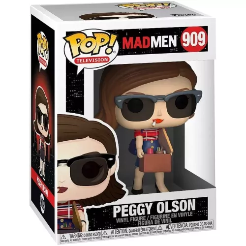 Funko Pop! Peggy Olson #909 Mad Men Television Vinyl Figure Box