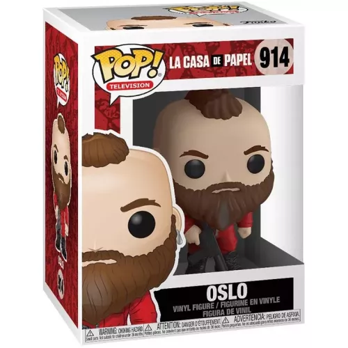Funko Pop! Oslo #914 La Casa de Papel Television Vinyl Figure Box