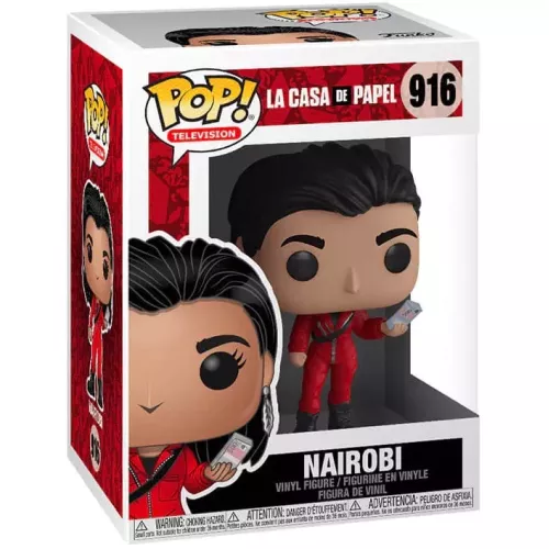 Funko Pop! Nairobi #916 La Casa de Papel Television Box