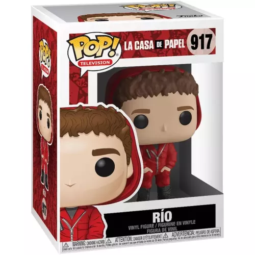 Funko Pop! Rio #917 La Casa de Papel Television Vinyl Figure Box