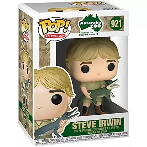 Funko Pop! Steve Irwin #921 Australia Zoo Home of the Crocodile Hunter Box