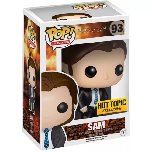 Funko Pop! Sam #93 Undercover FBI Supernatural Join the Hunt Box