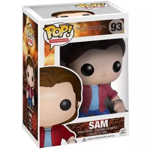 Funko Pop! Sam #93 Supernatural Join the Hunt Television Box
