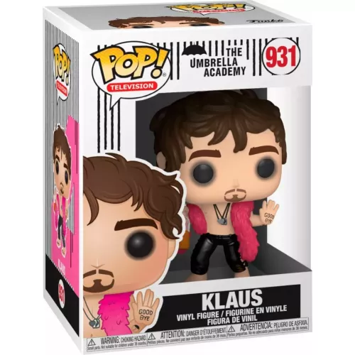 Funko Pop! Klaus #931 The Umbrella Academy Television Box