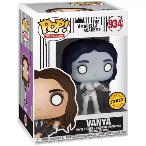 Funko Pop! Vanya #934 White Violin Chase The Umbrella Academy Box
