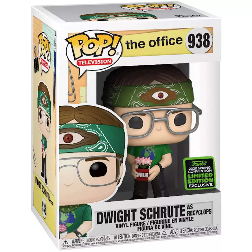 Dwight Schrute as Recyclops Box