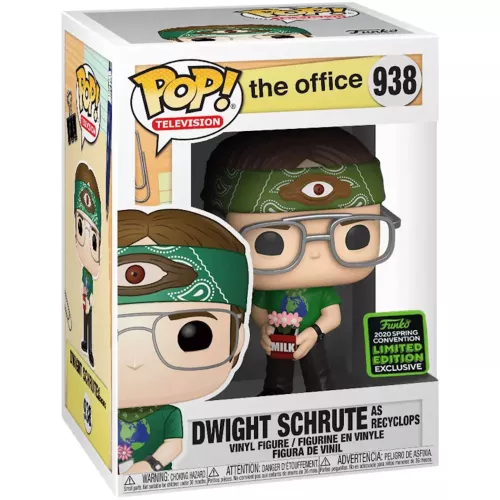 Funko Pop! Dwight Schrute as Recyclops #938 The Office Box