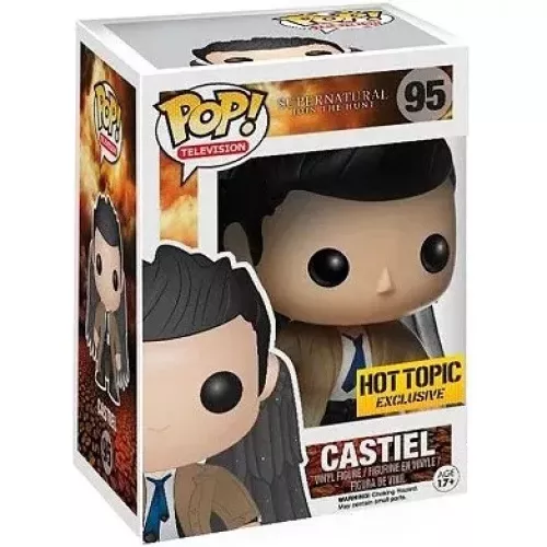 Funko Pop! Castiel #95 Winged Supernatural Join the Hunt Box