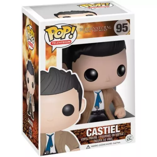 Funko Pop! Castiel #95 Supernatural Join the Hunt Television Box