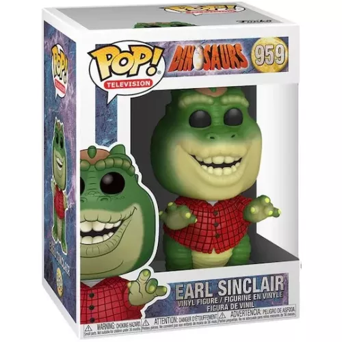 Funko Pop! Earl Sinclair #959 Dinosaurs Television Box