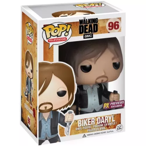 Funko Pop! Biker Daryl #96 The Walking Dead AMC Television Box