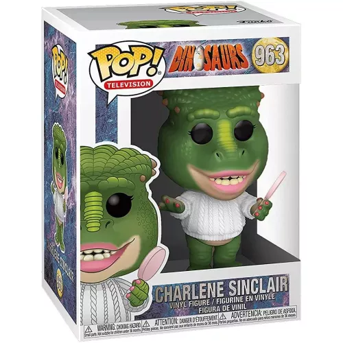 Funko Pop! Charlene Sinclair #963 Dinosaurs Television Box