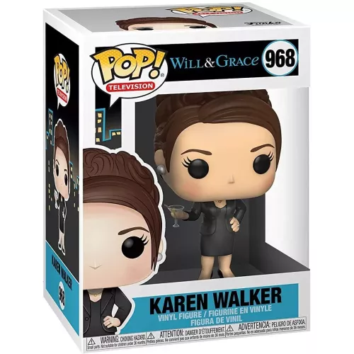 Funko Pop! Karen Walker #968 Will & Grace Television Box