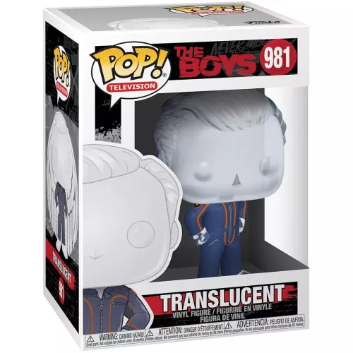 Funko Pop! Translucent #981 The Boys Television Vinyl Figure Box