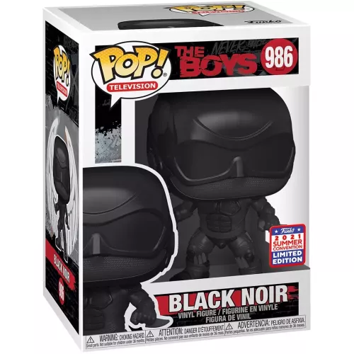 Funko Pop! Black Noir #986 The Boys Television Vinyl Figure Box