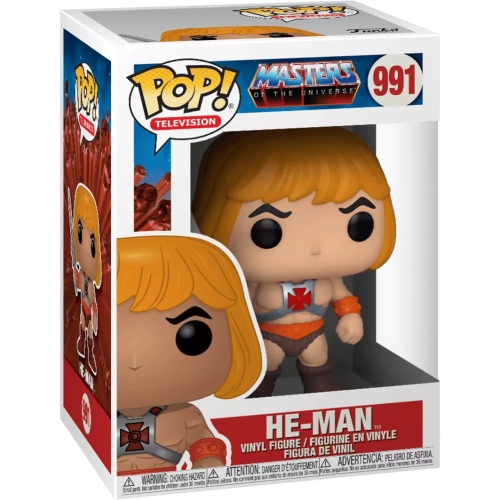 Funko Pop! He-Man #991 Masters of the Universe Television Box