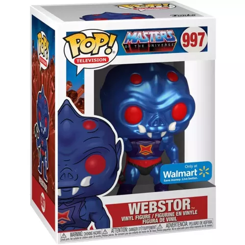 Funko Pop! Webstor #997 Metallic Masters of the Universe Box