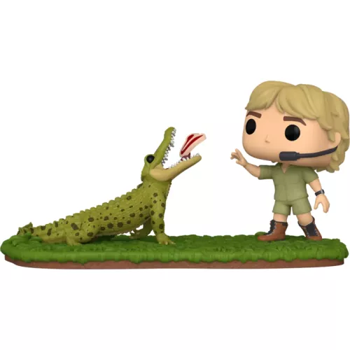 Funko Pop! Steve Irwin with 'Agro' the Crocodile #75