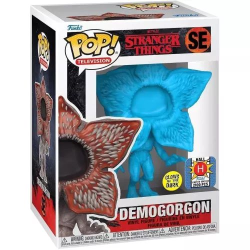 Funko Pop! Demogorgon SE Blue Glows in the Dark Netflix Stranger Things Box
