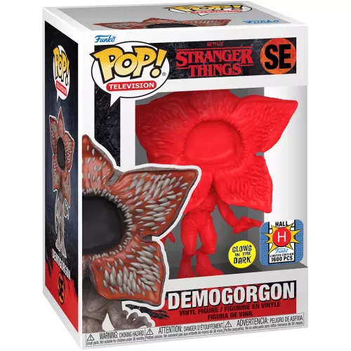 Funko Pop! Demogorgon SE Red Glows in the Dark Netflix Stranger Things Box