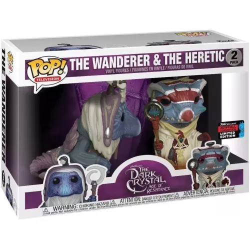 Funko Pop! The Heretic 2 Pack Jim Henson's The Dark Crystal Age of Resistance Box